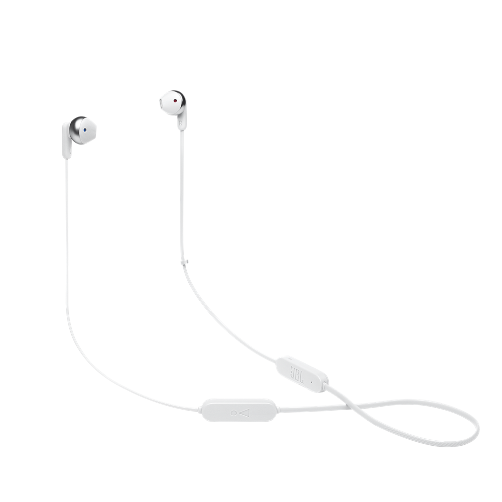 JBL T215BTWHT Bluetooth nyakpántos fehér fülhallgató