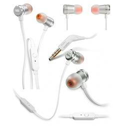 JBL T290SILE ezüst mikrofonos fülhallgató