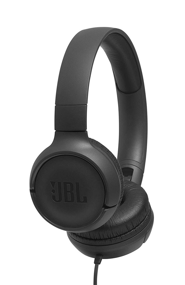 JBL T500BLK mikrofonos fekete fejhallgató