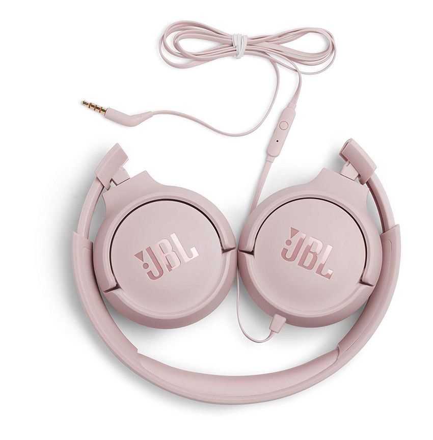 JBL T500PIK mikrofonos rózsaszín fejhallgató