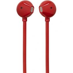 JBL T 305 C RED vezetékes USB C mikrofonos piros fülhallgató