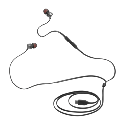 JBL T 310 C BLK vezetékes USB C mikrofonos fekete fülhallgató