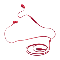 JBL T 310 C RED vezetékes USB C mikrofonos piros fülhallgató