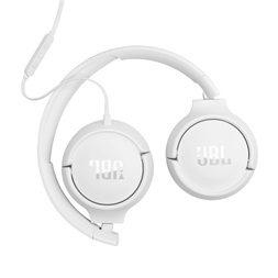 JBL Tune520C  USB-C vezetékes mikrofonos fehér fejhallgató