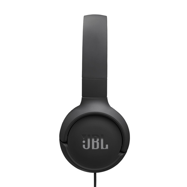 JBL Tune520C USB-C vezetékes mikrofonos fekete fejhallgató