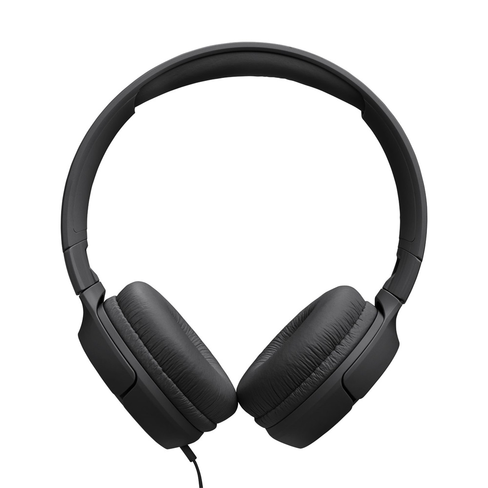 JBL Tune520C USB-C vezetékes mikrofonos fekete fejhallgató