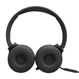JBL Tune520C USB-C vezetékes mikrofonos fekete fejhallgató