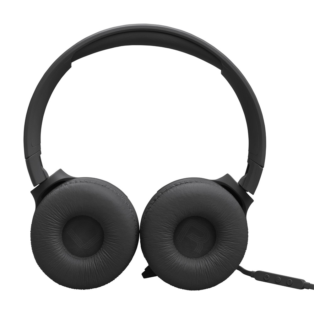JBL Tune520C USB-C vezetékes mikrofonos fekete fejhallgató