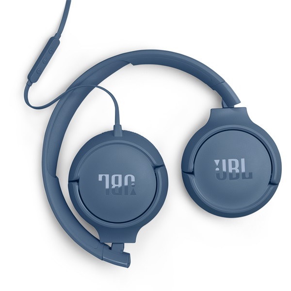 JBL Tune520C USB-C vezetékes mikrofonos kék fejhallgató