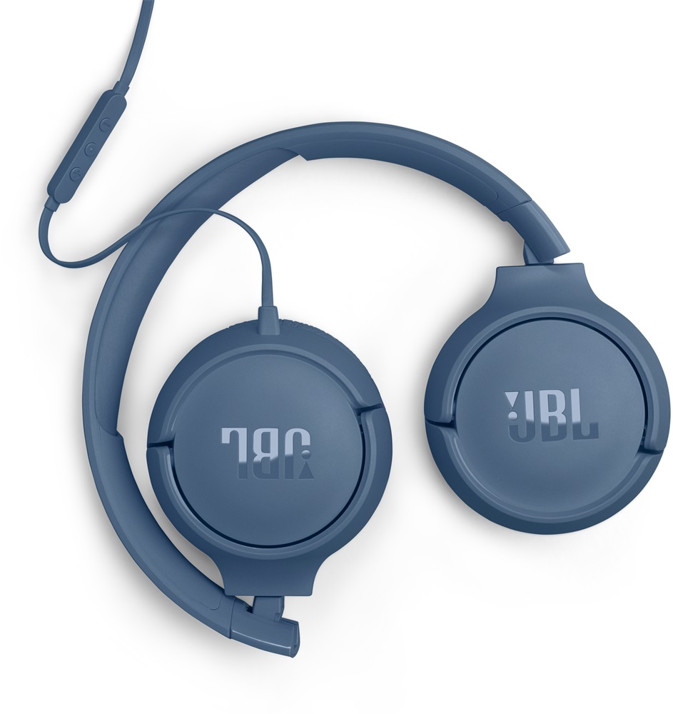 JBL Tune520C USB-C vezetékes mikrofonos kék fejhallgató