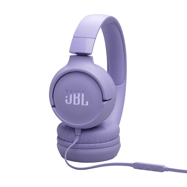 JBL Tune520C USB-C vezetékes mikrofonos lila fejhallgató