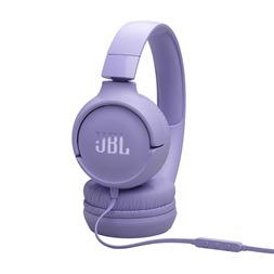 JBL Tune520C USB-C vezetékes mikrofonos lila fejhallgató