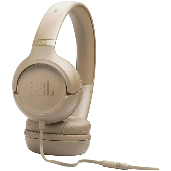 JBL Tune 530 USB-C vezetékes bézs fejhallgató