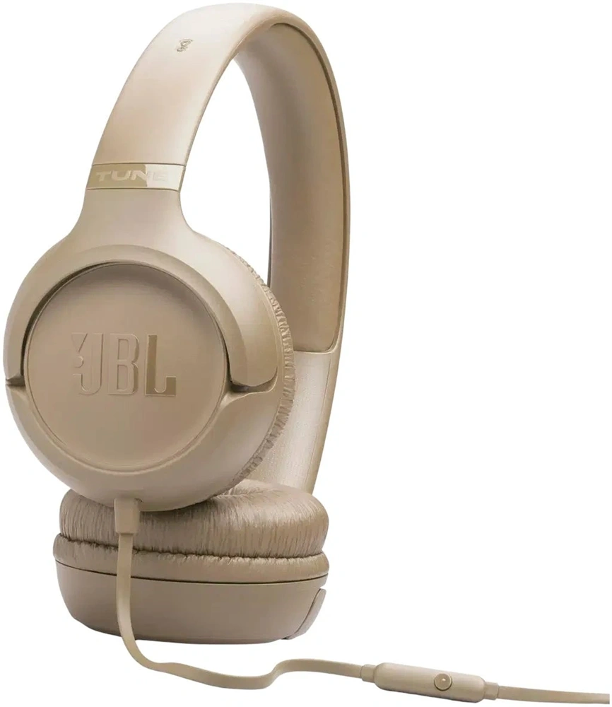 JBL Tune 530 USB-C vezetékes bézs fejhallgató