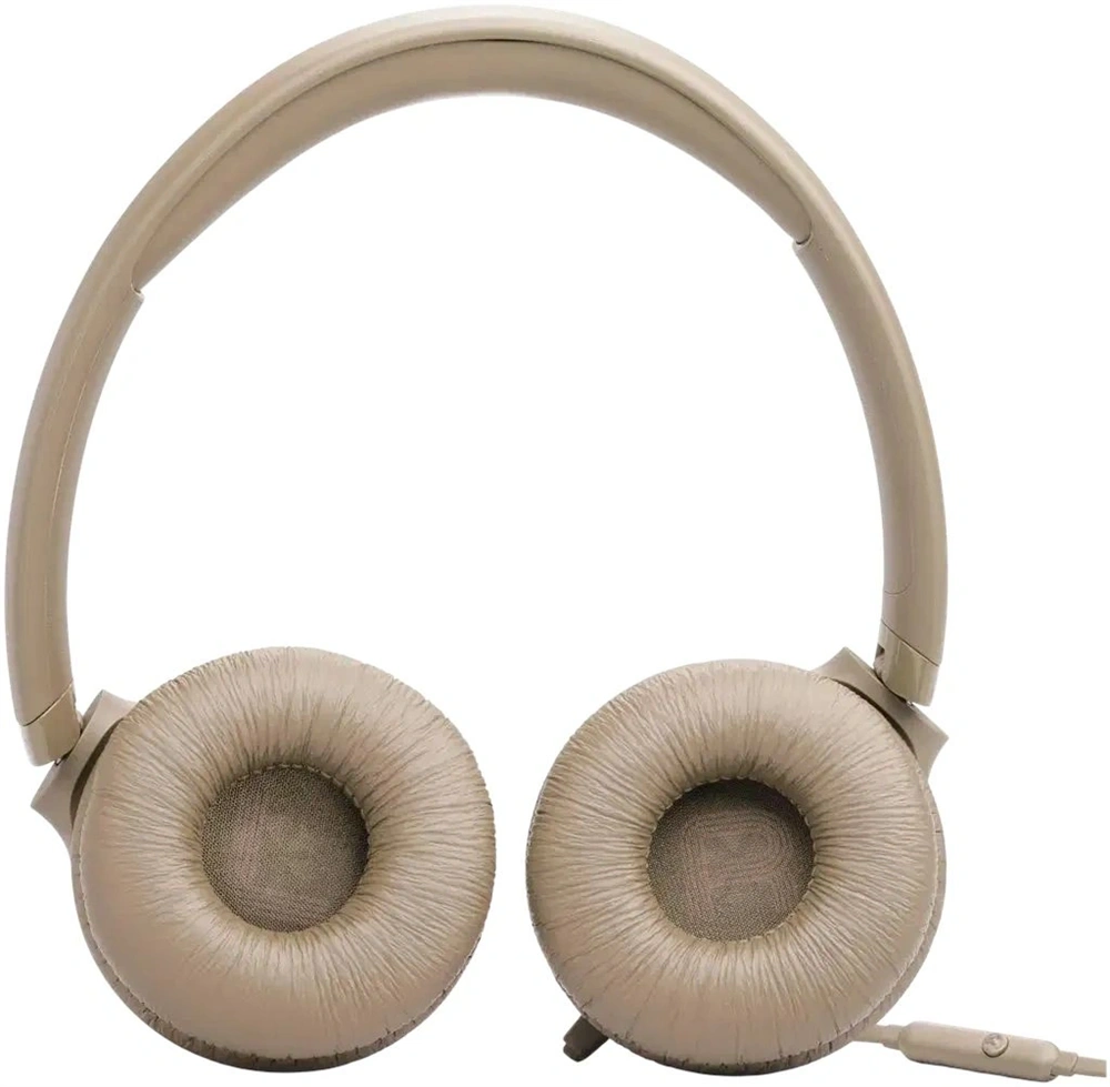 JBL Tune 530 USB-C vezetékes bézs fejhallgató