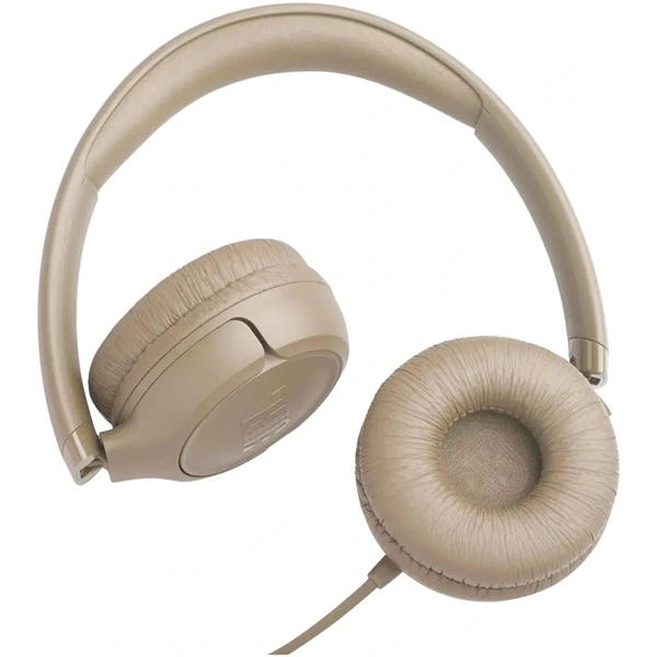 JBL Tune 530 USB-C vezetékes bézs fejhallgató