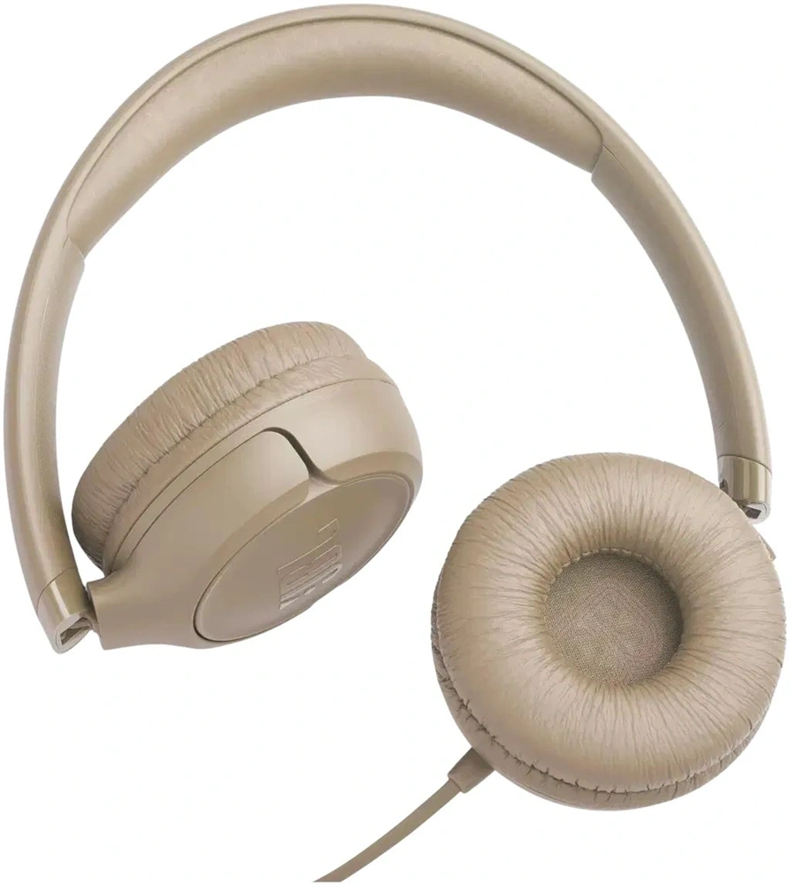 JBL Tune 530 USB-C vezetékes bézs fejhallgató