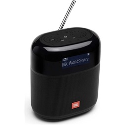 JBL TunerXL fekete hordozható Bluetooth FM/DAB rádiós hangszóró (tápadapter nem tartozék)