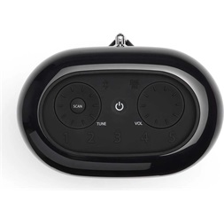 JBL TunerXL fekete hordozható Bluetooth FM/DAB rádiós hangszóró (tápadapter nem tartozék)