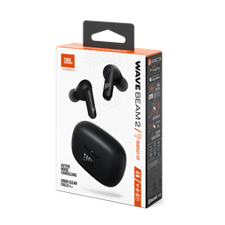 JBL Wave Beam 2 True Wireless Bluetooth aktív zajszűrős fekete fülhallgató