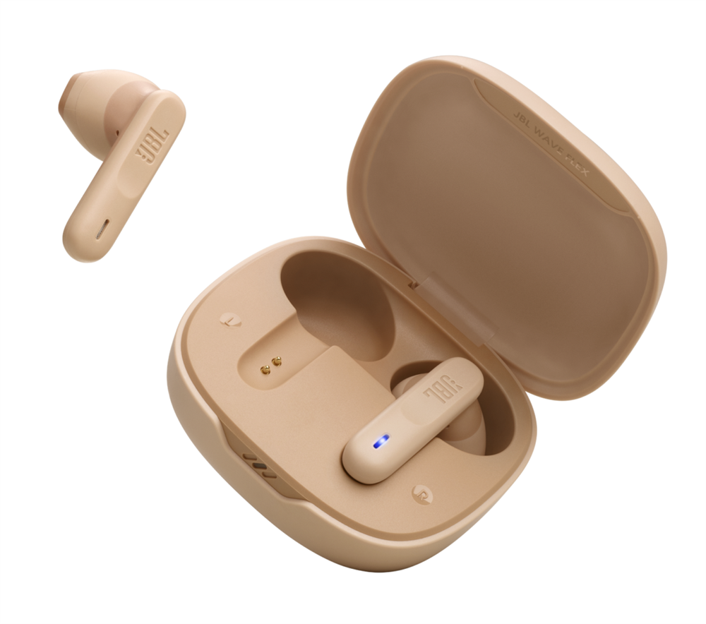 JBL Wave Flex BEG True Wireless Bluetooth bézs fülhallgató