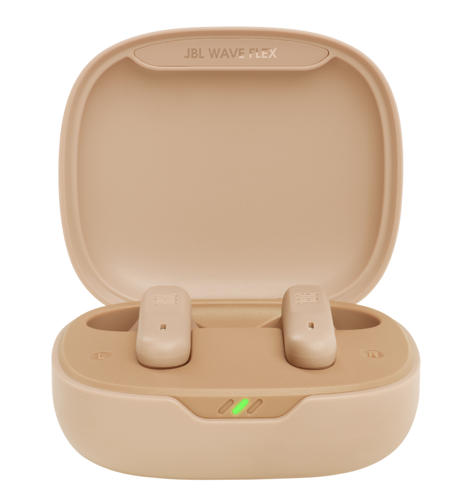 JBL Wave Flex BEG True Wireless Bluetooth bézs fülhallgató