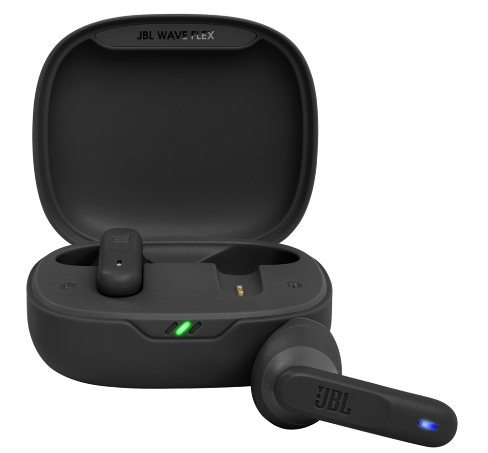 JBL Wave Flex BLK True Wireless Bluetooth fekete fülhallgató