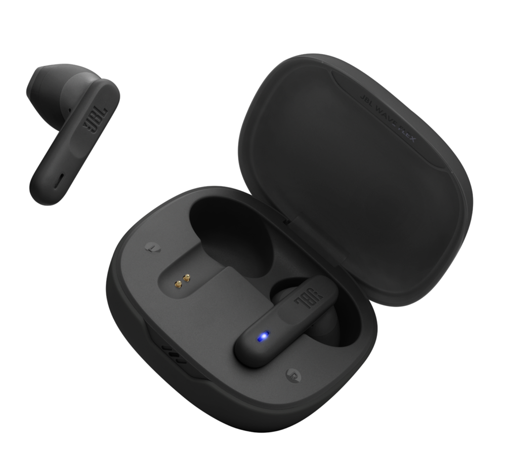 JBL Wave Flex BLK True Wireless Bluetooth fekete fülhallgató