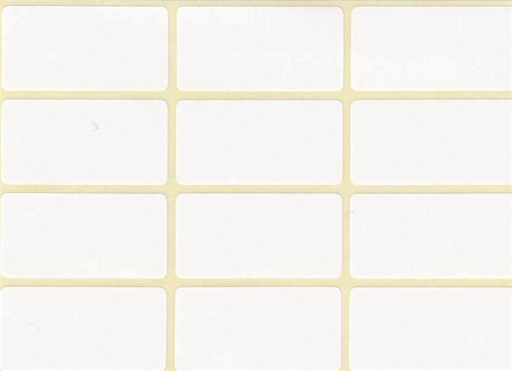 JT 20×38mm (60db/csomag) öntapadó címke