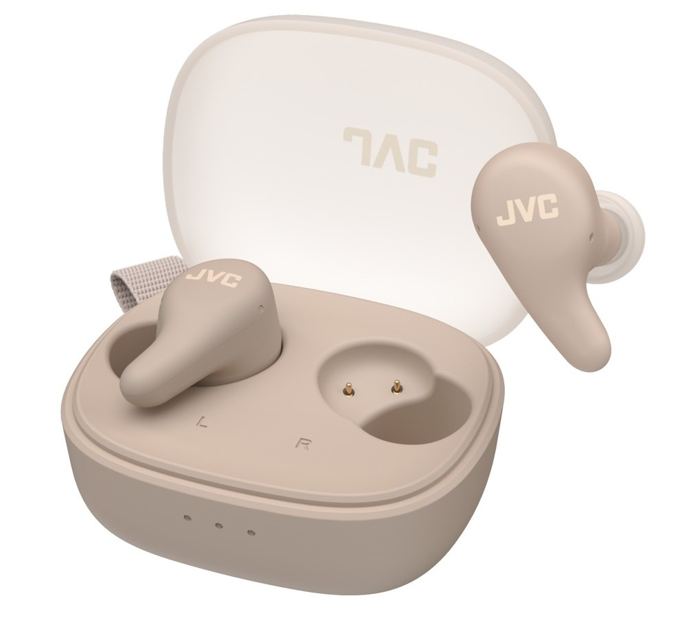 JVC HA-A23T-T True Wireless Bluetooth zajszűrős barna fülhallgató