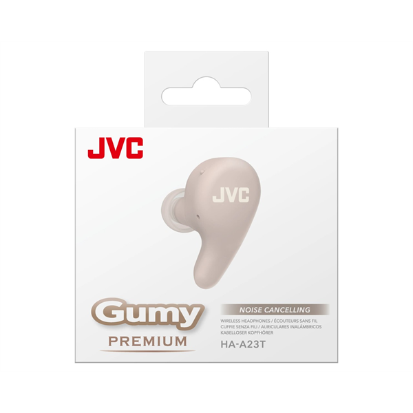 JVC HA-A23T-T True Wireless Bluetooth zajszűrős barna fülhallgató