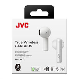 JVC HA-A4T-W True Wireless Bluetooth fehér fülhallgató