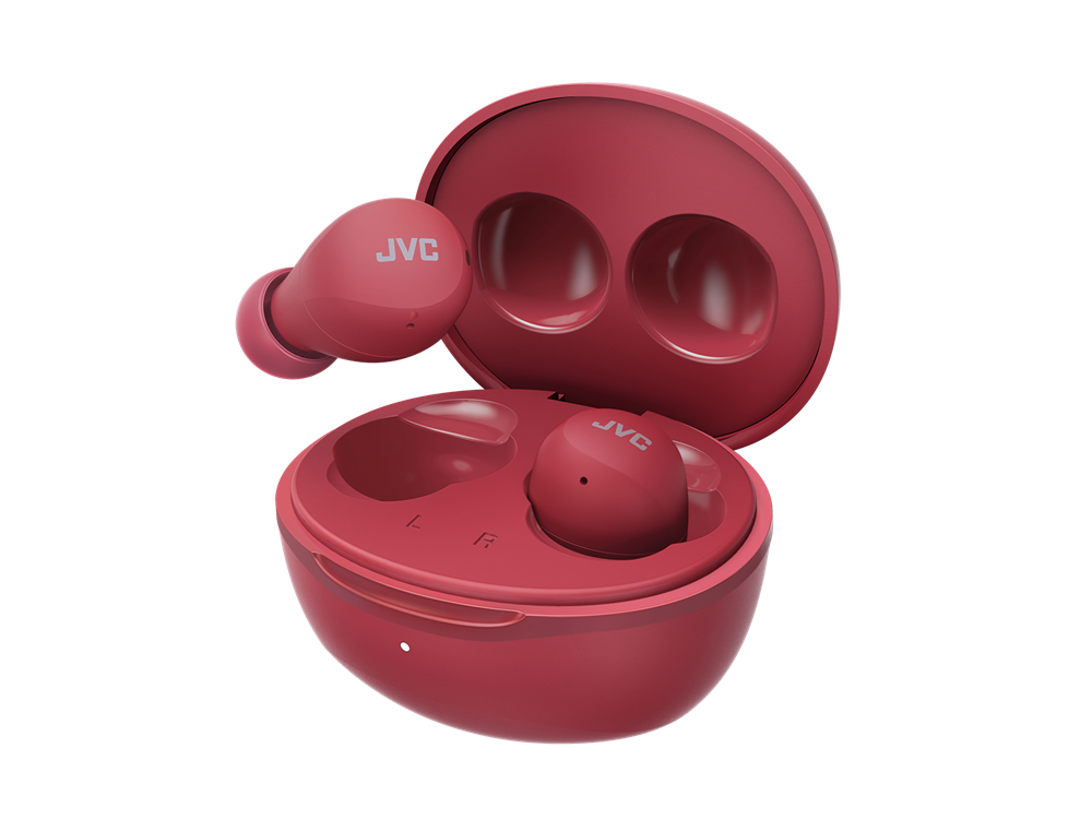 JVC HA-A6TR True Wireless Bluetooth piros fülhallgató