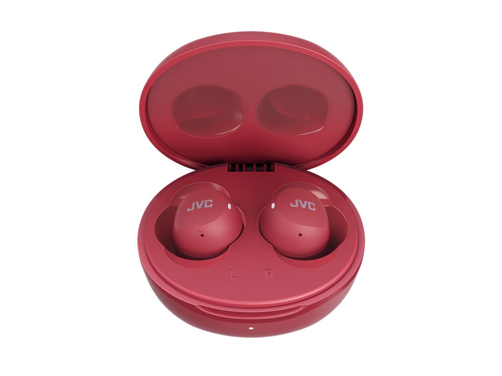 JVC HA-A6TR True Wireless Bluetooth piros fülhallgató