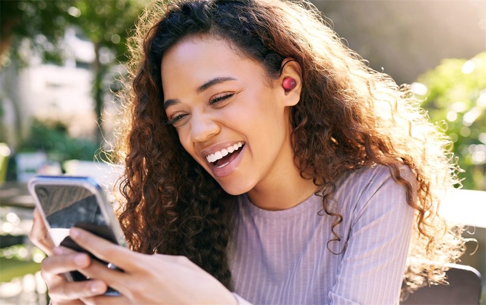 JVC HA-A6TR True Wireless Bluetooth piros fülhallgató