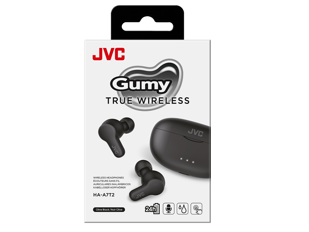 JVC HA-A7T2-B True Wireless Bluetooth fekete fülhallgató