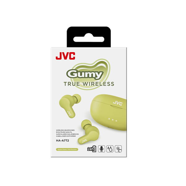 JVC HA-A7T2-G True Wireless Bluetooth zöld fülhallgató