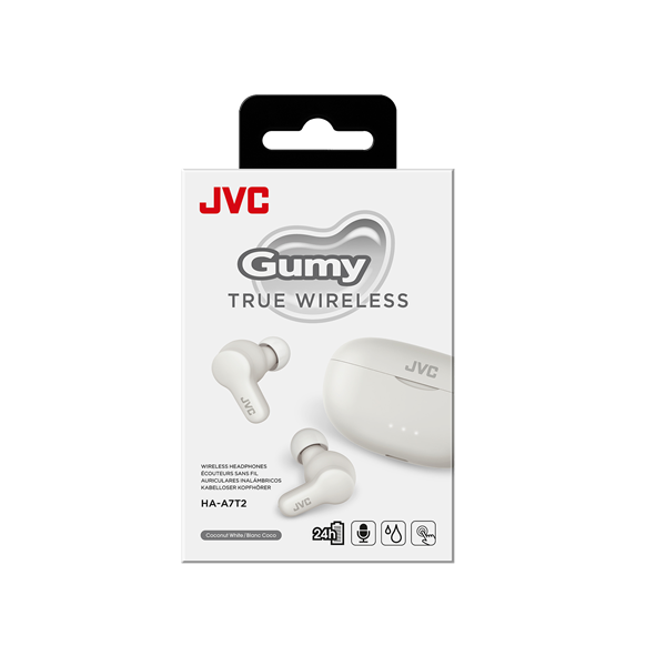 JVC HA-A7T2-W True Wireless Bluetooth fehér fülhallgató
