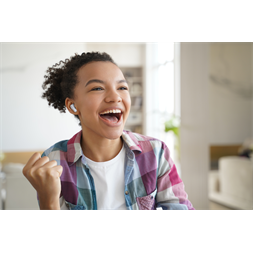JVC HA-A7T2-W True Wireless Bluetooth fehér fülhallgató