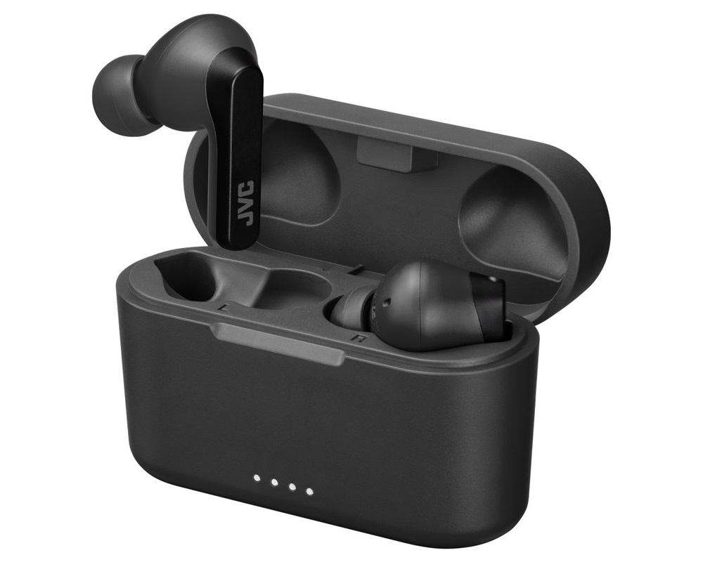 JVC HA-A9TB True Wireless Bluetooth fekete fülhallgató