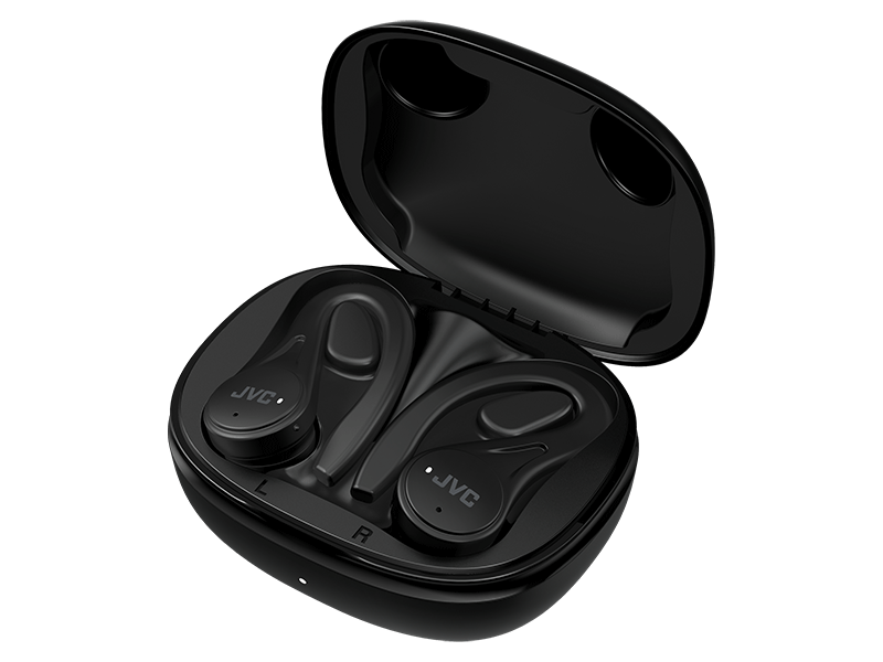 JVC HA-EC25T-B SPORT True Wireless Bluetooth fekete fülhallgató