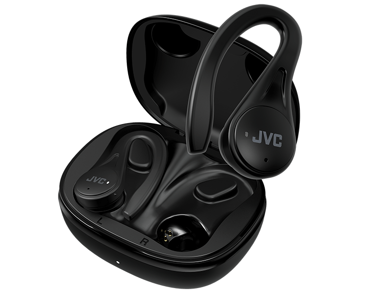 JVC HA-EC25T-B SPORT True Wireless Bluetooth fekete fülhallgató