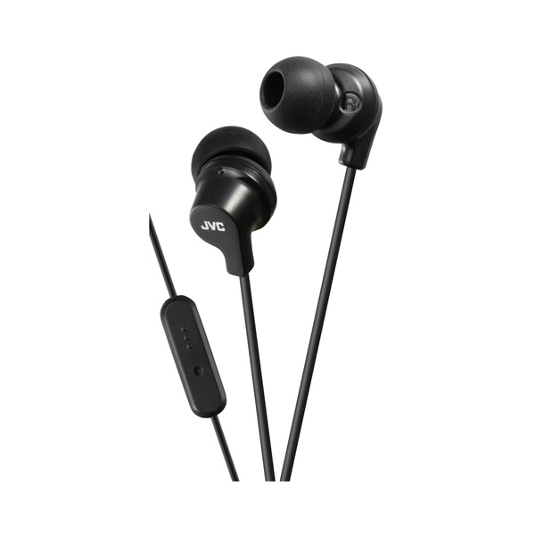 JVC HA-FR15B mikrofonos jack fekete fülhallgató