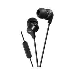 JVC HA-FR15B mikrofonos jack fekete fülhallgató