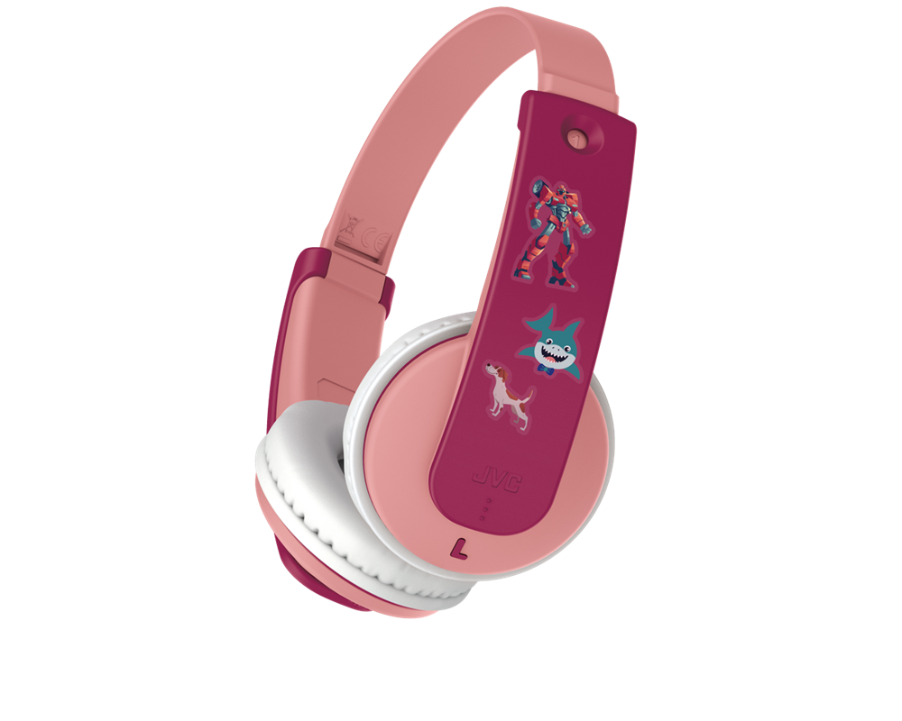 JVC HA-KD10W-P Bluetooth pink gyerek fejhallgató