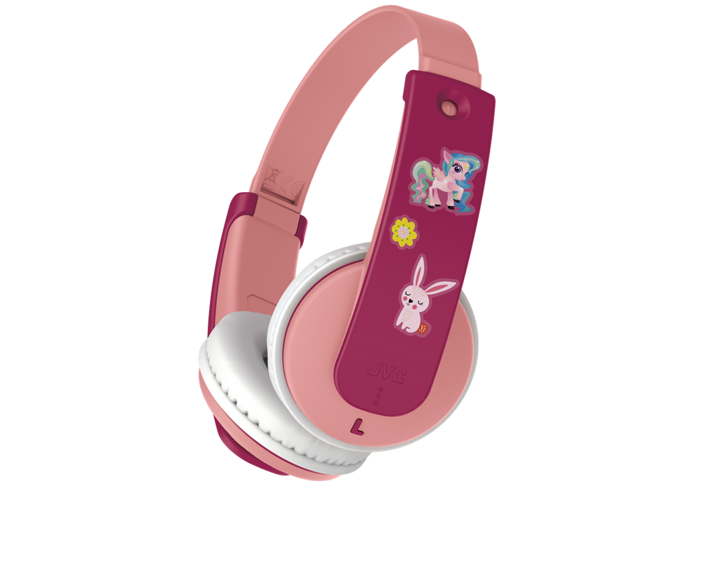 JVC HA-KD10W-P Bluetooth pink gyerek fejhallgató