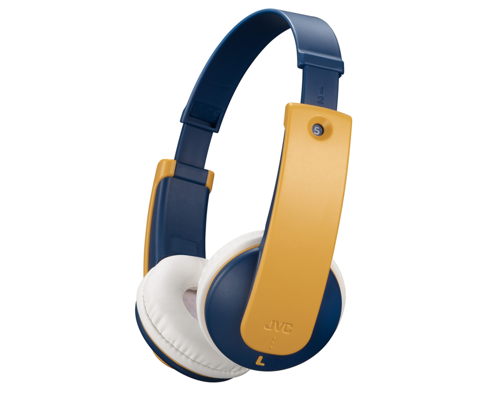 JVC HA-KD10W-Y Bluetooth sárga/kék gyerek fejhallgató