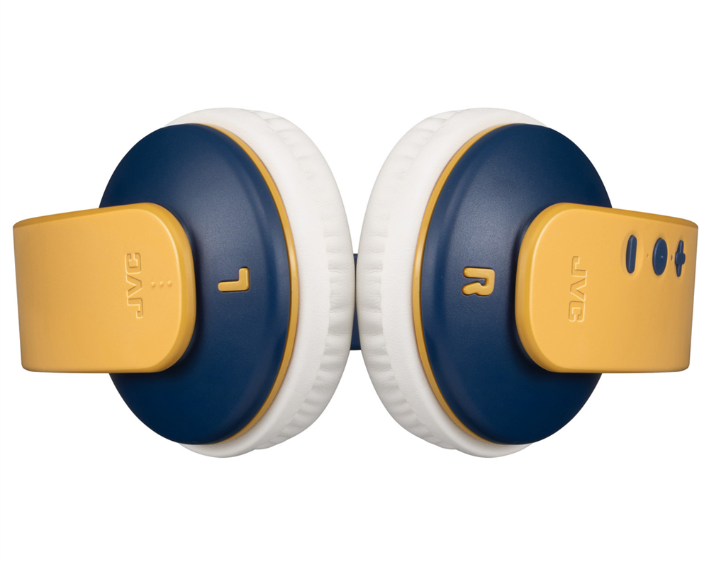 JVC HA-KD10W-Y Bluetooth sárga/kék gyerek fejhallgató