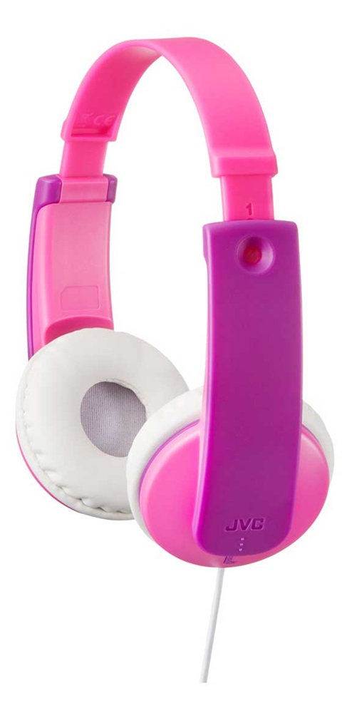 JVC HA-KD7-P vezetékes rózsaszín gyermek fejhallgató