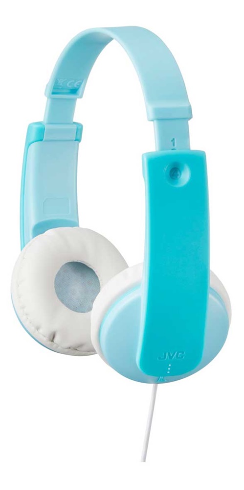 JVC HA-KD7-Z vezetékes zöldeskék gyermek fejhallgató